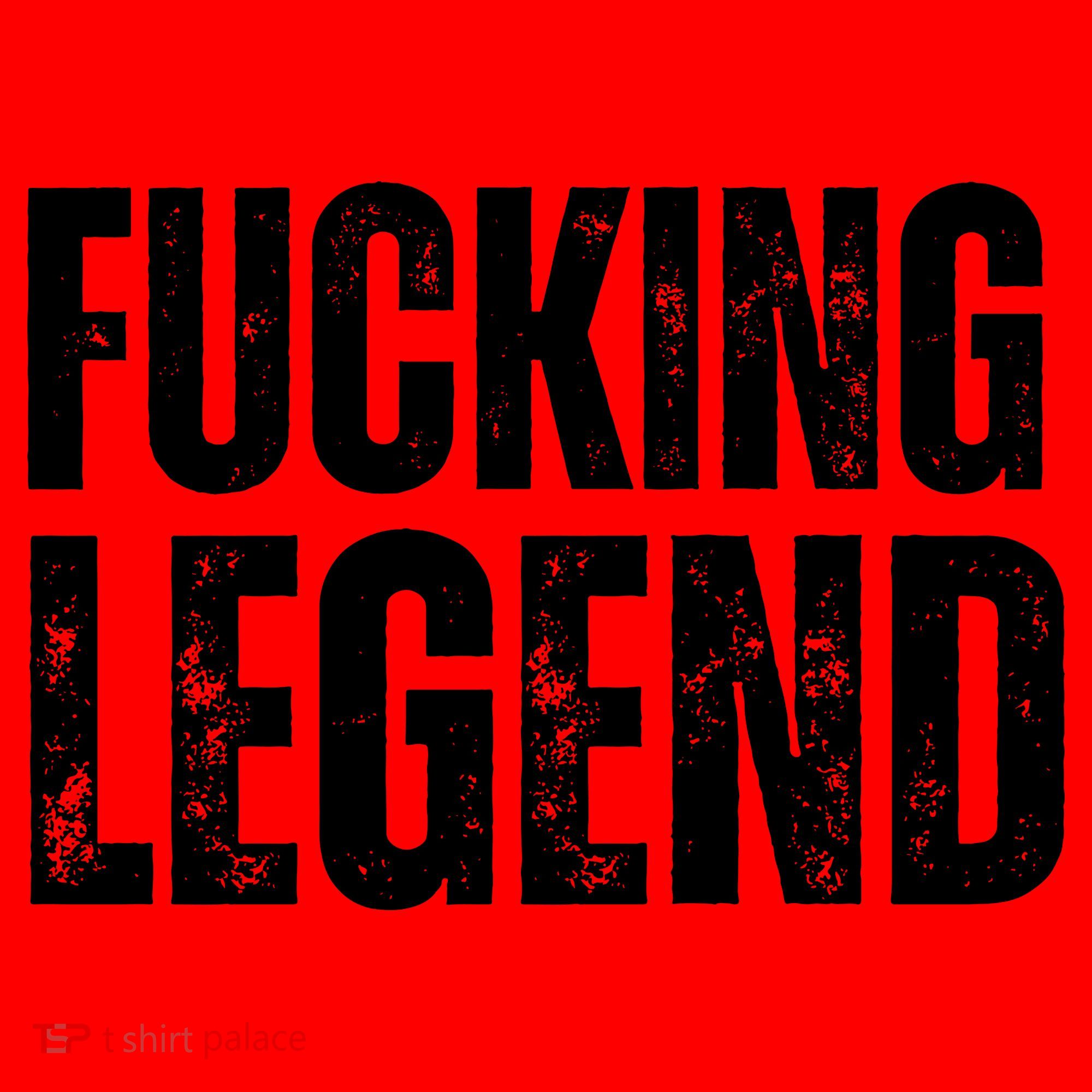 Fucking Legend Internet Social Media Insta Trending Santa Hat