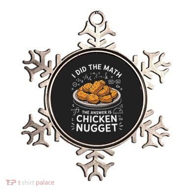 Food Lovers I Did The Math Answer Is Chicken Nugget Ornament