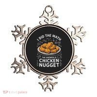 Food Lovers I Did The Math Answer Is Chicken Nugget Ornament thumb 0