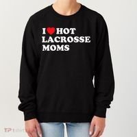 Funny Lax I Love Hot Lacrosse Moms Women's Sweatshirt thumb 0