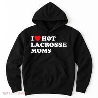 Funny Lax I Love Hot Lacrosse Moms Hoodie thumb 0