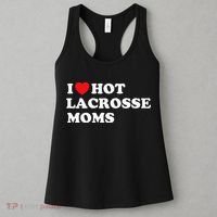 Funny Lax I Love Hot Lacrosse Moms Women's Tank Top thumb 3