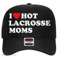 Funny Lax I Love Hot Lacrosse Moms Hat thumb 0