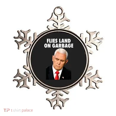 Flies Land On Garbage Mike Pence Debate Fly Ornament