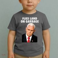 Flies Land On Garbage Mike Pence Debate Fly Toddler T-Shirt thumb 2