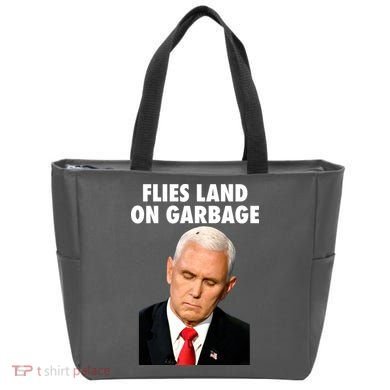 Flies Land On Garbage Mike Pence Debate Fly Tote Bag