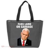Flies Land On Garbage Mike Pence Debate Fly Tote Bag thumb 0