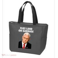 Flies Land On Garbage Mike Pence Debate Fly Tote Bag thumb 3
