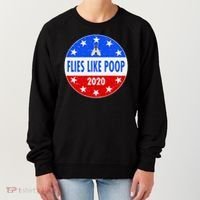 Flies Like Poop Emblem Mike Pence Fly Women's Sweatshirt thumb 0