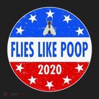 Flies Like Poop Emblem Mike Pence Fly Women's Sweatshirt thumb 2