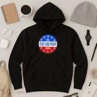 Flies Like Poop Emblem Mike Pence Fly Hoodie thumb 3