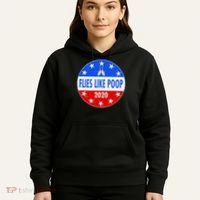 Flies Like Poop Emblem Mike Pence Fly Hoodie thumb 5