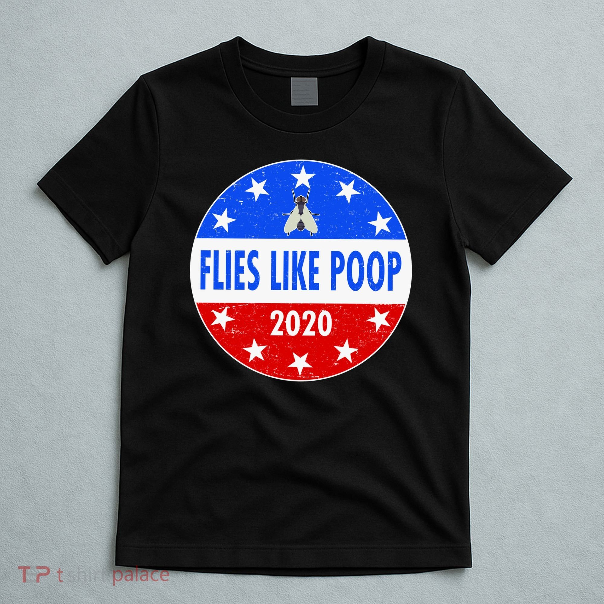 Flies Like Poop Emblem Mike Pence Fly T-Shirt