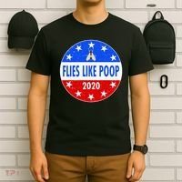 Flies Like Poop Emblem Mike Pence Fly T-Shirt thumb 6