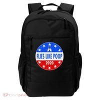 Flies Like Poop Emblem Mike Pence Fly Backpack thumb 0