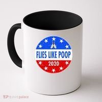 Flies Like Poop Emblem Mike Pence Fly Coffee Mug thumb 0