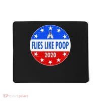 Flies Like Poop Emblem Mike Pence Fly Mousepad thumb 0