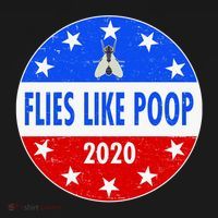 Flies Like Poop Emblem Mike Pence Fly Ornament thumb 1