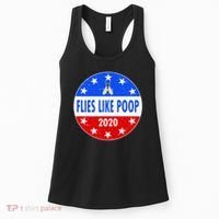 Flies Like Poop Emblem Mike Pence Fly Women's Tank Top thumb 0