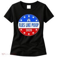 Flies Like Poop Emblem Mike Pence Fly Women's T-Shirt thumb 0