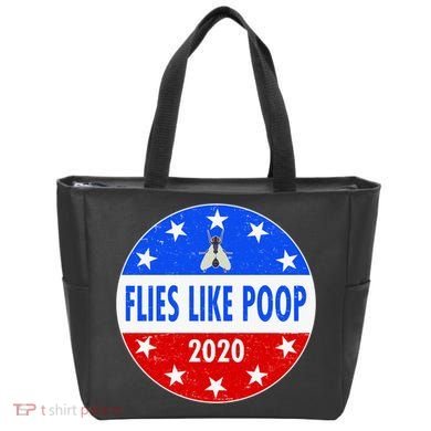 Flies Like Poop Emblem Mike Pence Fly Bag