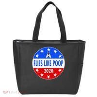Flies Like Poop Emblem Mike Pence Fly Tote Bag thumb 0