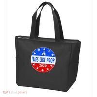 Flies Like Poop Emblem Mike Pence Fly Tote Bag thumb 3