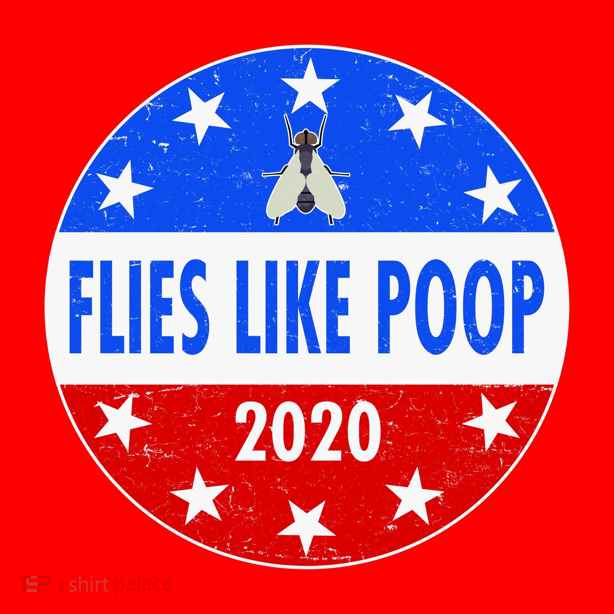 Flies Like Poop Emblem Mike Pence Fly Santa Hat