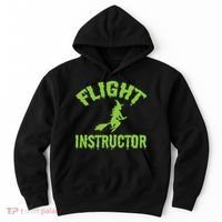 Flight Instructor Witch Hoodie thumb 0