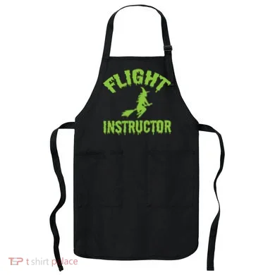 Flight Instructor Witch Apron