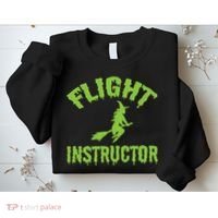 Flight Instructor Witch Sweatshirt thumb 2