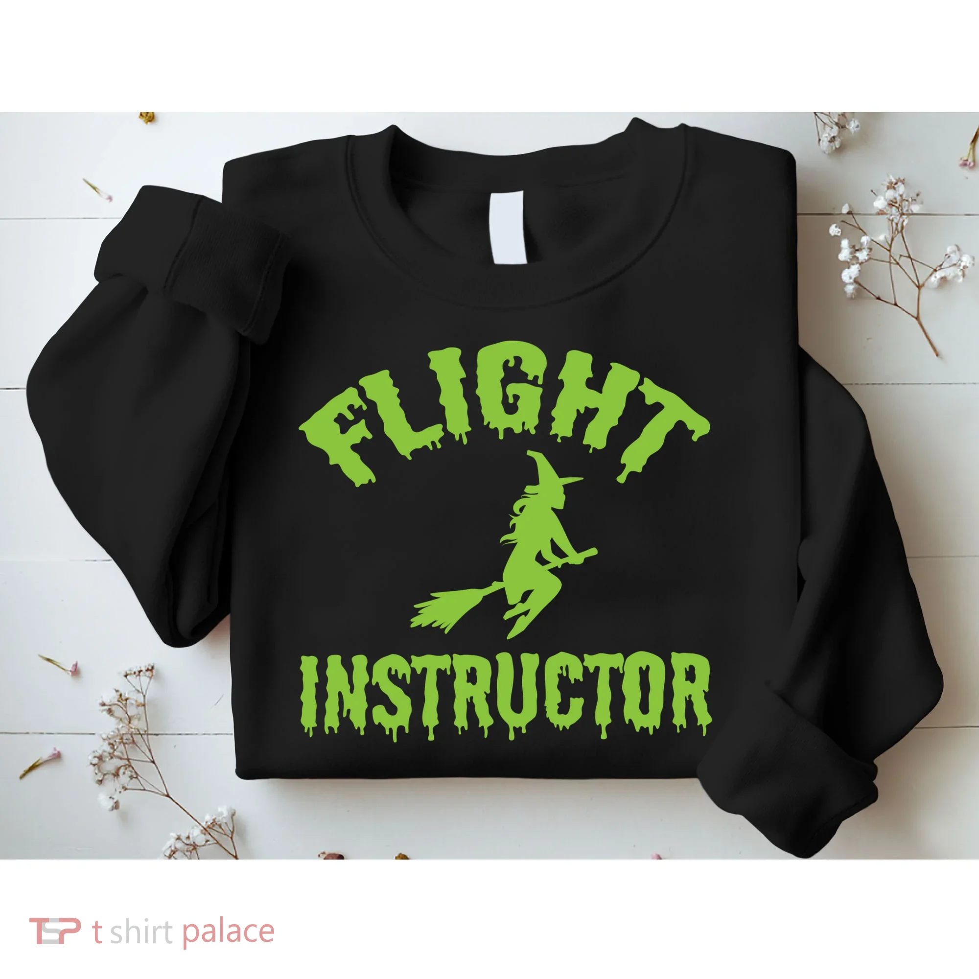 Flight Instructor Witch Sweatshirt