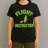 Flight Instructor Witch T-Shirt thumb 4