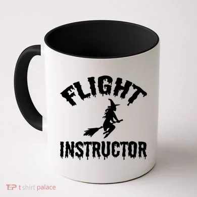 Flight Instructor Witch Coffee Mug