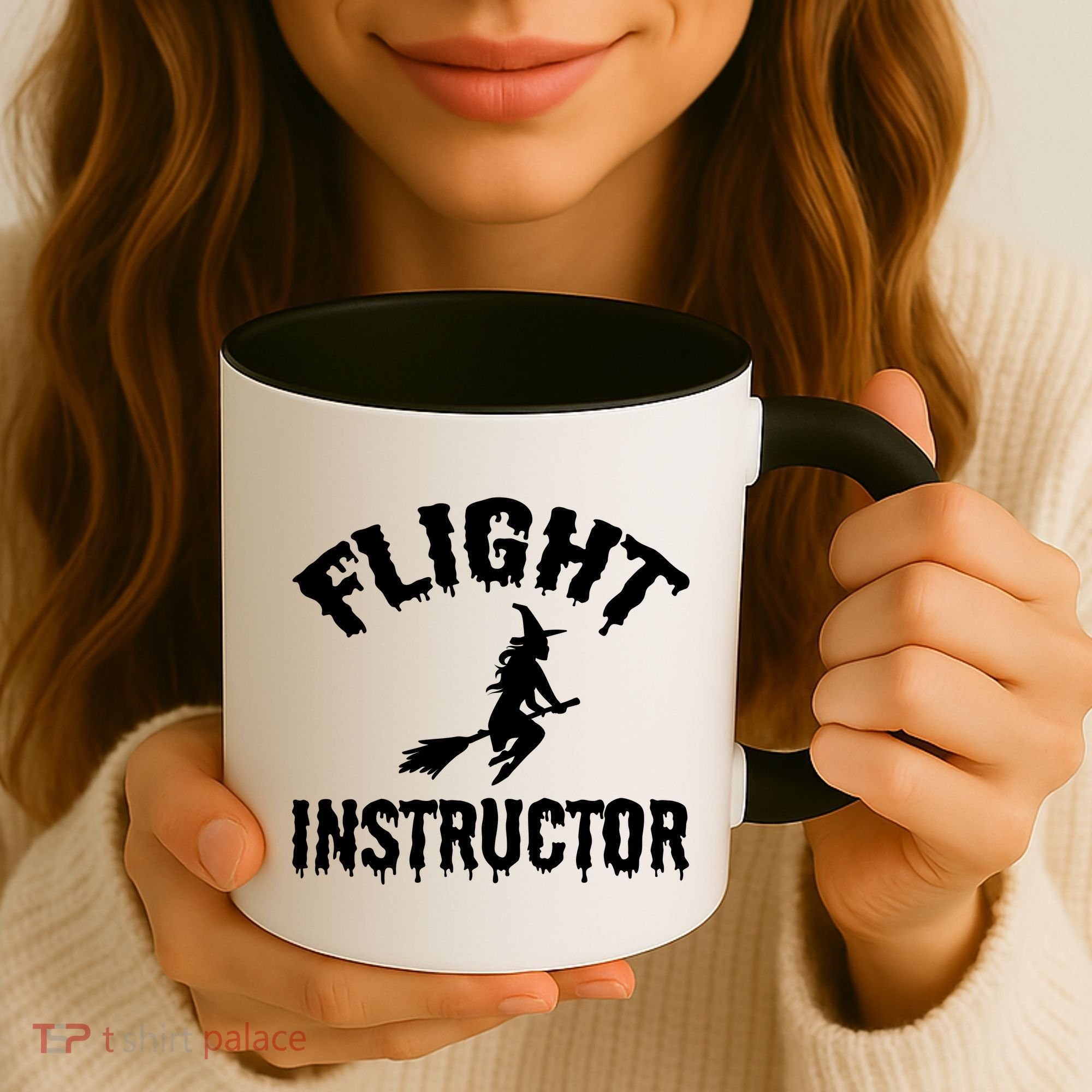 Flight Instructor Witch Coffee Mug