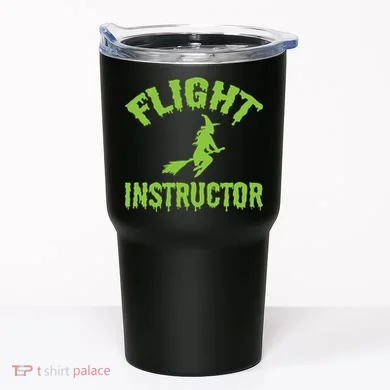 Flight Instructor Witch Tumbler