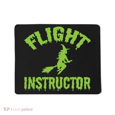 Flight Instructor Witch Mousepad