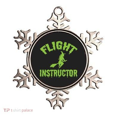Flight Instructor Witch Ornament