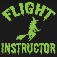 Flight Instructor Witch Ornament thumb 1