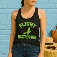 Flight Instructor Witch Women's Tank Top thumb 2