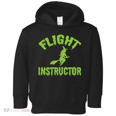 Flight Instructor Witch Toddler Hoodie