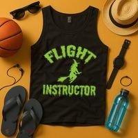 Flight Instructor Witch Tank Top thumb 4