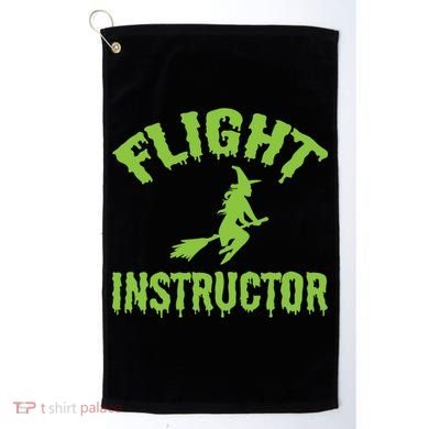 Flight Instructor Witch Golf Towel