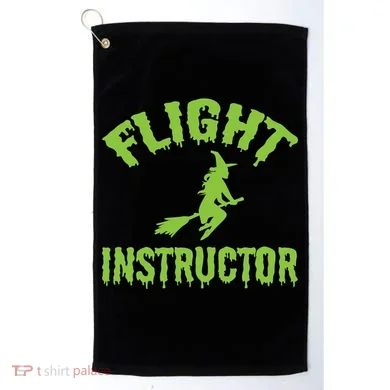 Flight Instructor Witch Golf Towel