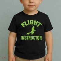 Flight Instructor Witch Toddler T-Shirt thumb 2