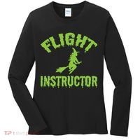 Flight Instructor Witch Women's Long Sleeve Shirt thumb 0