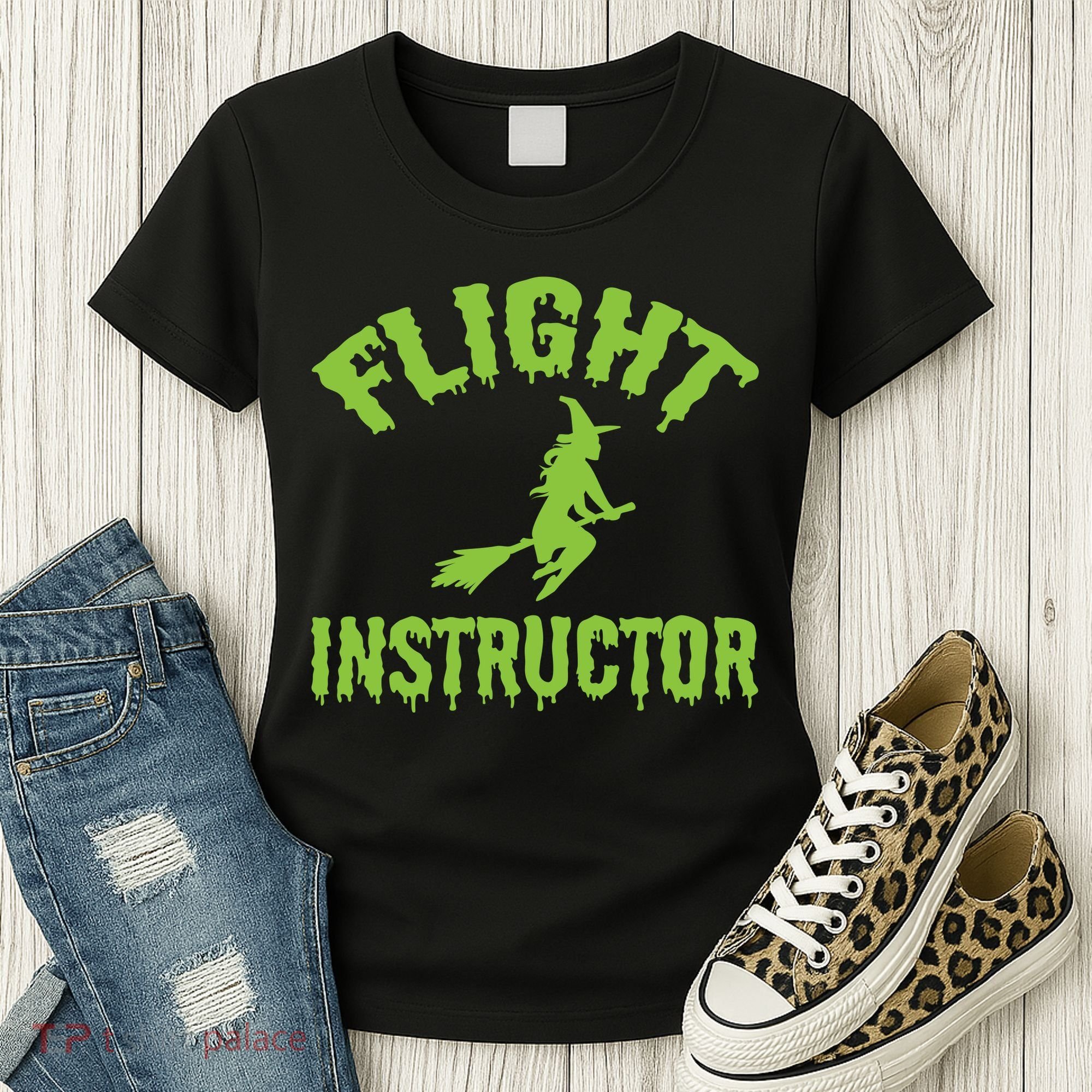 Flight Instructor Witch Women's T-Shirt