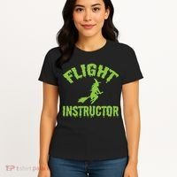 Flight Instructor Witch Women's T-Shirt thumb 4