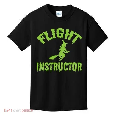 Flight Instructor Witch Kids T-Shirt