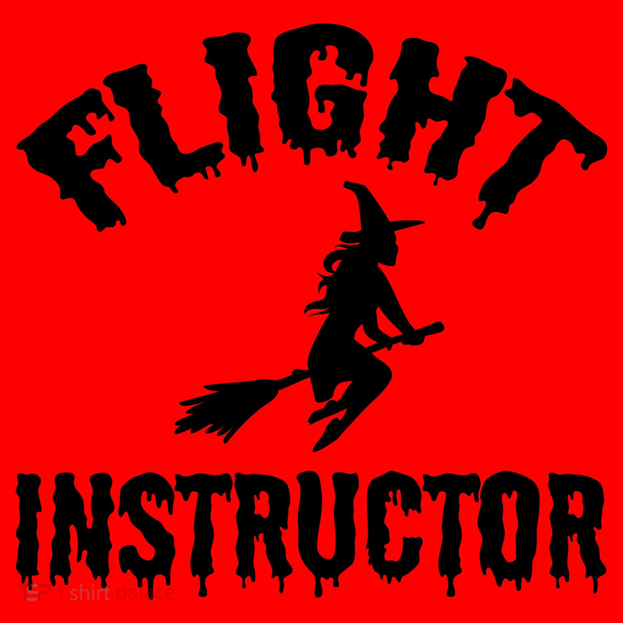 Flight Instructor Witch Santa Hat